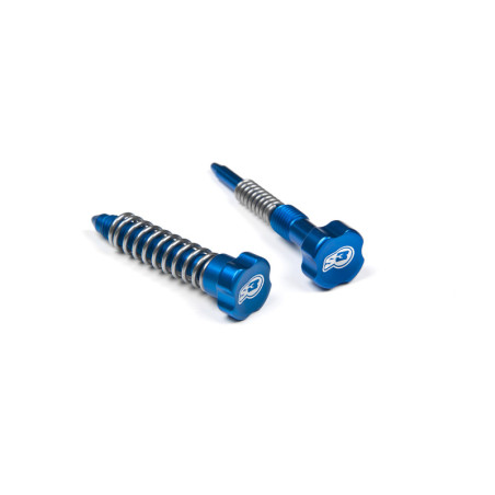 Tornillo de ajuste del carburadorS3 ralenti + aire + muelles azul