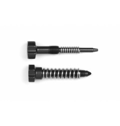 Tornillo de ajuste del carburadorS3 Enduro ralenti + aire + muelles negro