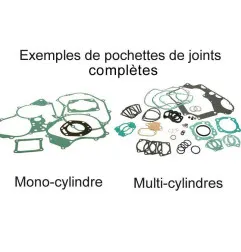 CENTAURO Complete Engine Gasket Set - Oil Seals Not Included for YAMAHA DT 80 MX, TY 80 1974-1984