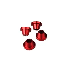 SCAR Aluminiumhülsen Rot für SUZUKI DRZ 400, RM 250, RMX 450, RMZ 250, RMZ 450 2002-2027