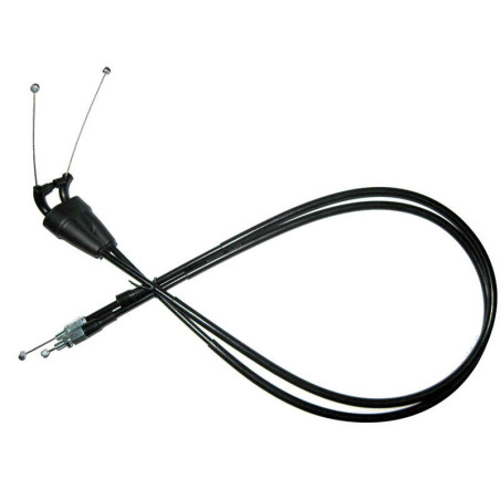 TECNIUM Throttle Cable - Push & Pull Cable for KTM EXCF 250, SXF 350, SXF 450 and HUSQVARNA FC 250, FC 350, FC 450 2016-2022