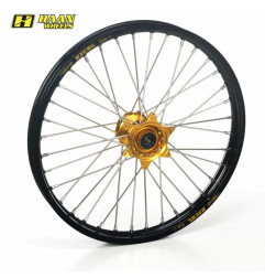 Rueda delantera completa HAAN WHEELS - 21x1,60x36T para KAWASAKI KX 125, KX 250, KXF 250, KXF 450 de 2006 a 2014