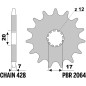 PBR Ritzel Stahl Teilung 428 für SHERCO SE 50, APRILIA RX 50, BETA RRT 50 und RIEJU SMX 50 1986-2026 PBR Ritzel Stahl Teilung 428 für SHERCO SE 50, APRILIA RX 50, BETA RRT 50 und RIEJU SMX 50 1986-2026