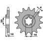 PBR steel front sprocket 520 pitch for HUSQVARNA CR 125, SMS 125, WR 125, WRE 125 1995-2014