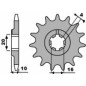 PBR steel front sprocket 520 pitch for HUSQVARNA CR 125, SMS 125, WR 125, WRE 125 1995-2014