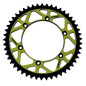 Couronne alu PBR pas 520 pour SUZUKI DR-Z 400 S, DR-Z 400 SM, DRZ 400, RMZ 250, RMZ 450 de 1989 à 2027