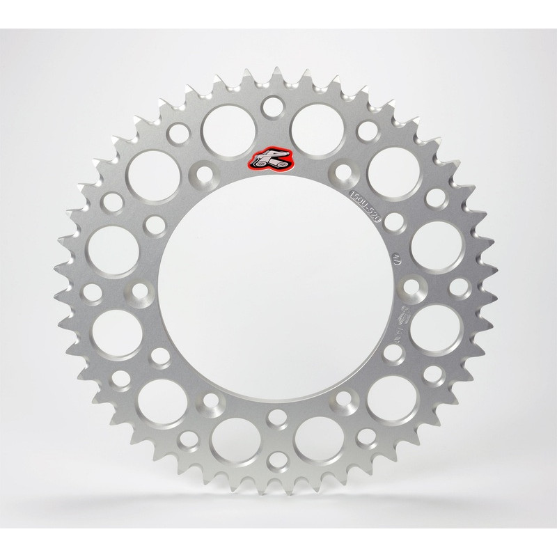 RENTHAL aluminium rear sprocket 420 pitch for YAMAHA YZ 65, YZ 80, YZ 85 and SUZUKI RM 80, RM 85 1980-2027