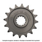 Piñón de acero RENTHAL paso 520 para KTM EXC 250, SX 125, HUSQVARNA FC 250, TC 250, BETA RR 250, RR 350 y GAS GAS EC 250, EC 300
