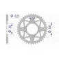 Corona de aluminio AFAM paso 520 para BETA EVO 125, EVO 200, EVO 250, GAS GAS TXT 250, TXT 280, TXT 300 y SHERCO ST 125 Corona de aluminio AFAM paso 520 para BETA EVO 125, EVO 200, EVO 250, GAS GAS TXT 250, TXT 280, TXT 300 y SHERCO ST 125