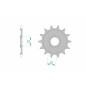 AFAM steel front sprocket 520 pitch for YAMAHA WRF 250, YZ 125, YZF 250, FANTIC XE 125, XX 125 and GAS GAS ECF 250, ECF 300