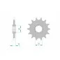 AFAM steel front sprocket 520 pitch for GAS GAS EC 200, EC 250, EC 300, MC 250, WILD HP 450 and RIEJU MR 300 1996-2021 AFAM steel front sprocket 520 pitch for GAS GAS EC 200, EC 250, EC 300, MC 250, WILD HP 450 and RIEJU MR 300 1996-2021