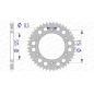 Corona de aluminio AFAM paso 520 para HONDA CR 125, CR 250, CRF 250, CRF 450 y HM CRE 250, CRE 250 F, CREF 250, CRM-F 450 X