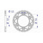 Corona de aluminio AFAM paso 520 para HONDA CR 125, CR 250, CRF 250, CRF 450 y HM CRE 250, CRE 250 F, CREF 250, CRM-F 450 X