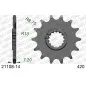 AFAM steel front sprocket 14T, 420 pitch for YAMAHA YZ 65 2017-2027