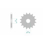 AFAM steel front sprocket 428 pitch for YAMAHA DT 125, DT 125 RE, TDR 125, TZR 125, YZ 85 1988-2027