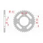 AFAM steel rear sprocket 420 pitch for YAMAHA CHAPPY 50, PW 80, RT 100, TTR 110, TTR 50 1980-2026 AFAM steel rear sprocket 420 pitch for YAMAHA CHAPPY 50, PW 80, RT 100, TTR 110, TTR 50 1980-2026