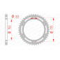 Couronne acier AFAM pas 520 pour YAMAHA DT 200, TTR 250 de 1988 à 2004