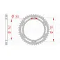 AFAM steel rear sprocket 520 pitch for YAMAHA DT 200, TTR 250 1988-2004 AFAM steel rear sprocket 520 pitch for YAMAHA DT 200, TTR 250 1988-2004