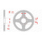 Corona de acero AFAM paso 420 para YAMAHA CHAPPY 50, DT 50, DT 50 MX, TY 50, TY 50 M de 1975 a 2007 Corona de acero AFAM paso 420 para YAMAHA CHAPPY 50, DT 50, DT 50 MX, TY 50, TY 50 M de 1975 a 2007
