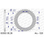 Corona de aluminio AFAM 39 dientes, paso 520 para FANTIC TRIAL 125 de 1979 a 1992 Corona de aluminio AFAM 39 dientes, paso 520 para FANTIC TRIAL 125 de 1979 a 1992