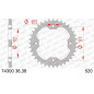 AFAM Kettenrad Stahl Teilung 520 für KYMCO MAXXER 250 und TGB BLADE 250, TARGET 325 2004-2018