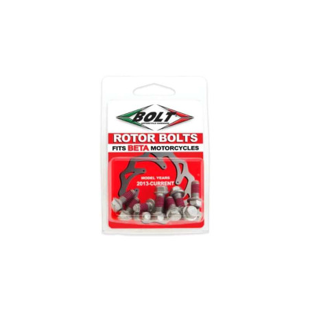 Kit de tornillería de disco de freno BOLT para BETA RR 250, RR 300, RR 350, RR 390, XTRAINER 300 de 2013 a 2027