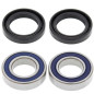 Kit roulements de roue ALL BALLS pour HM CRE 450, CREF 450, CRM F 450 R SUPERMOTO, CRMF 450 et HONDA CR 125, CR 250, CR 500