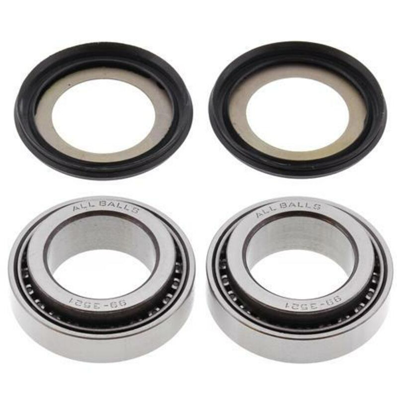 Kit rodamientos de columna de dirección ALL BALLS para SUZUKI DR 650 SE, DR-Z 400 S, DR-Z 400 SM, DRZ 400 y KAWASAKI KLX 400