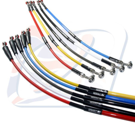 Durite de frein arrière VENHILL pour YAMAHA YZ 125, YZ 250, YZF 250, YZF 450 et FANTIC XE 125, XEF 250, XX 125, XX 250