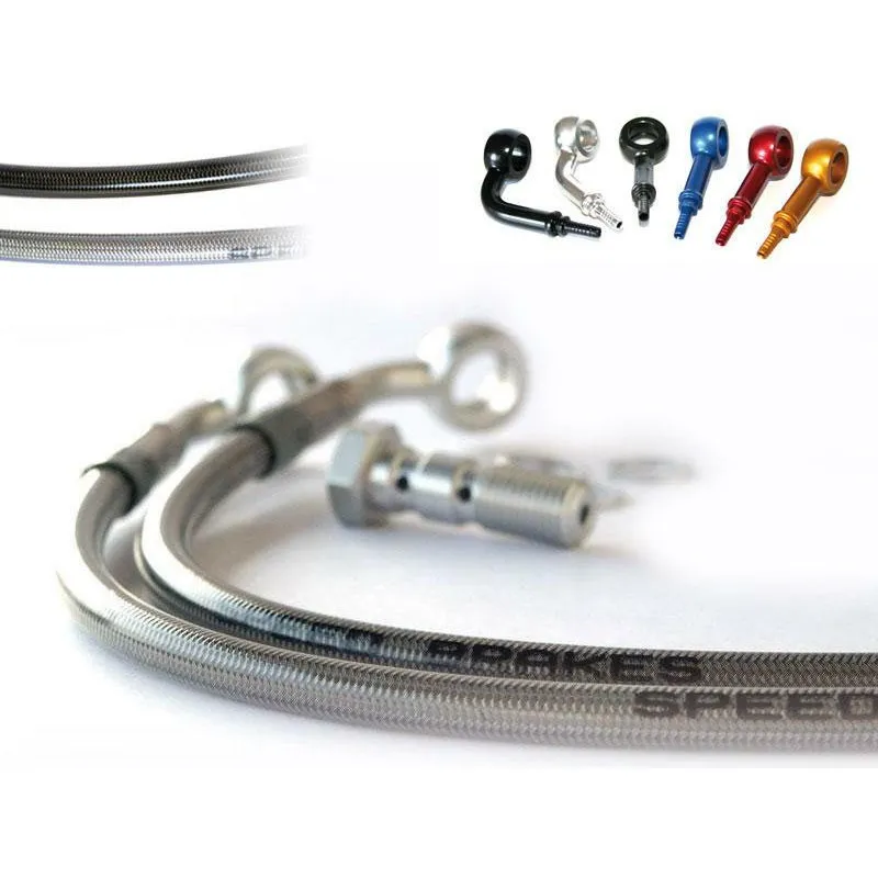 Speedbrakes Aviation Brake Hose Carbon/Black Banjo TECNIUM - 62-YA054-1C
