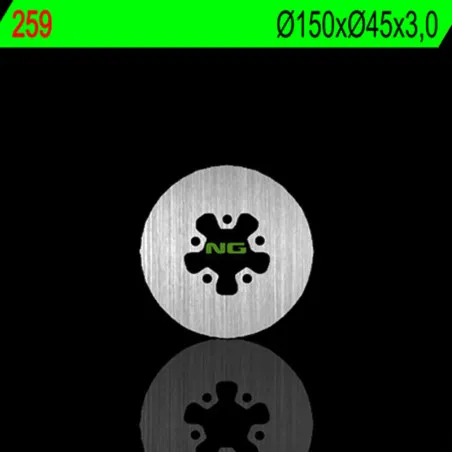 Disco de freno NG BRAKES redondo fijo para GAS GAS TXT BOY 50 y BETA REV 80 de 2003 a 2011