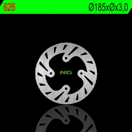 NG BRAKES Round Fixed Brake Disc for BETA EVO 125, EVO 200, EVO 250, EVO 300, EVO 300 2T SS 2007-2023