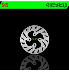 Disque de frein NG BRAKES rond fixe pour BETA REV3 125, REV3 200, REV3 270 de 2003 à 2008