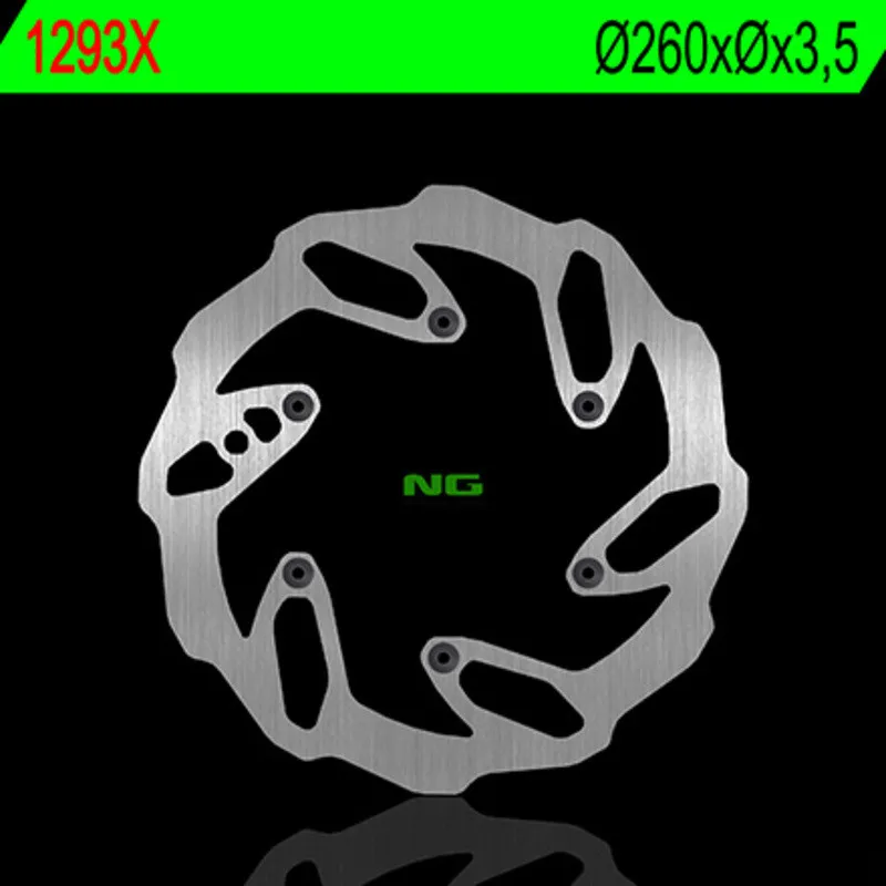 NG BRAKES Wave Fixed Brake Disc for BETA RR 125, RR 200, RR 250, RR 300, RR 350 2011-2027 - 1293X NG BRAKES Wave Fixed Brake Disc for BETA RR 125, RR 200, RR 250, RR 300, RR 350 2011-2027 - 1293X