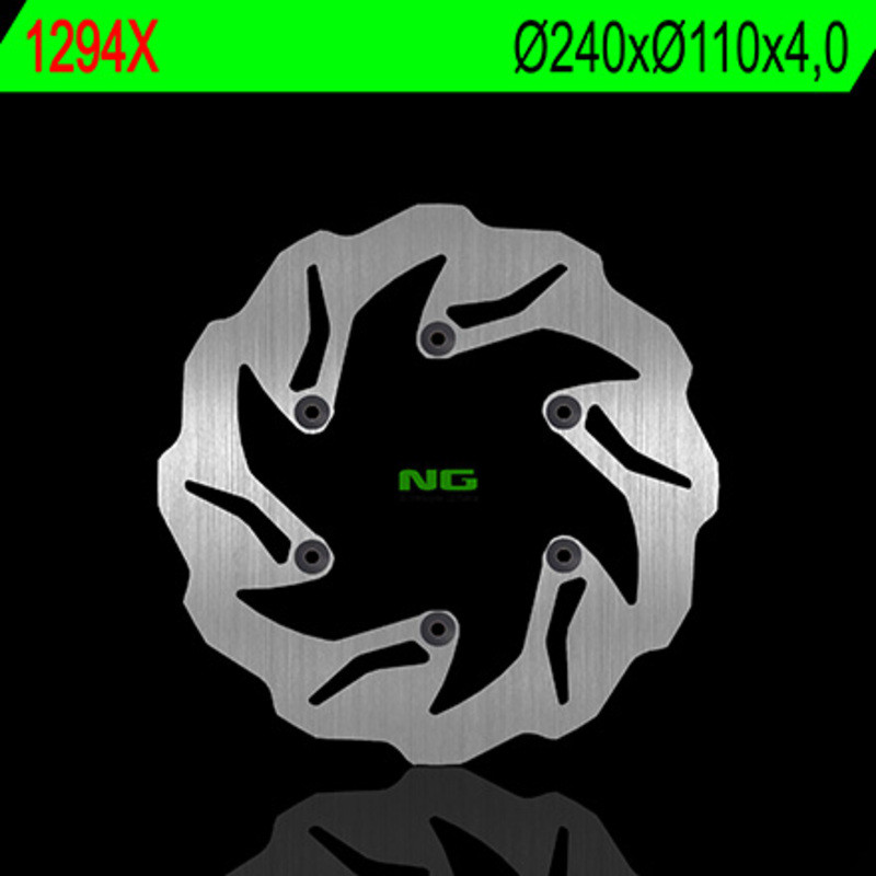 NG BRAKES Wave Fixed Brake Disc for BETA RR 125, RR 200, RR 250, RR 300, RR 350 2011-2027 - 1294X