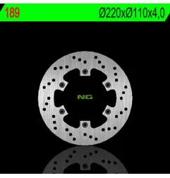 Disque de frein NG BRAKES rond fixe pour APRILIA MX 50, PEGASO 50, RX 50 et BETA ALP 200 de 1992 à 2019