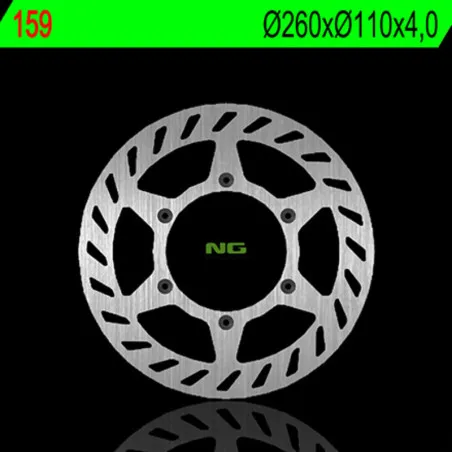 NG BRAKES Round Fixed Brake Disc for BETA ALP 200 2016-2017