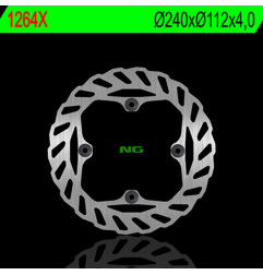 Disco de freno NG BRAKES ondulado fijo para HUSQVARNA CR 125, TC 250, TE 250 I.E 4T y BETA RR 250, RR 400, RR 450 de 2003 a 2014