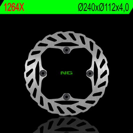 Disque de frein NG BRAKES pétale fixe pour HUSQVARNA CR 125, TC 250, TE 250 I.E 4T et BETA RR 250, RR 400, RR 450 de 2003 à 2014