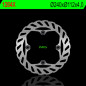 NG BRAKES Wave Fixed Brake Disc for HUSQVARNA CR 125, SMR 510, TC 250, TE 250 I.E 4T and BETA RR 250, RR 400, RR 450, RR 498