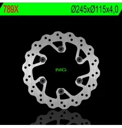 Disco de freno NG BRAKES ondulado fijo para YAMAHA WRF 250, YZ 125, YZF 250 y FANTIC XE 125, XEF 250, XEF 450 de 2002 a 2026