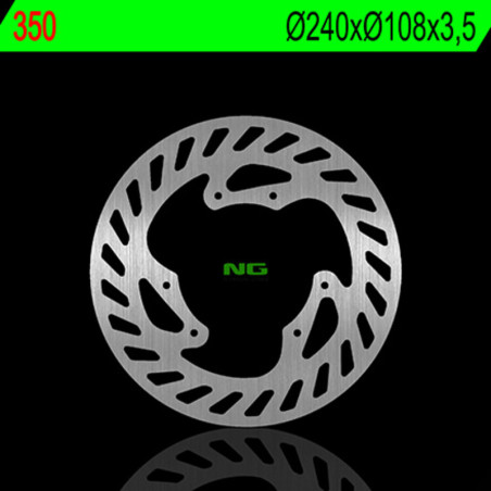 Disco de freno NG BRAKES redondo fijo para GAS GAS EC 50 ROOKIE, SM 50 y YAMAHA DT 50 de 2001 a 2008