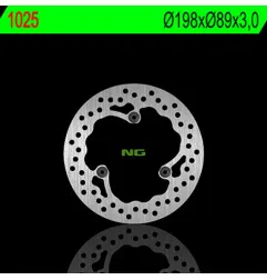 Disque de frein NG BRAKES rond fixe pour KTM SX 65, HUSQVARNA TC 65 et GAS GAS MC 65 de 1998 à 2027