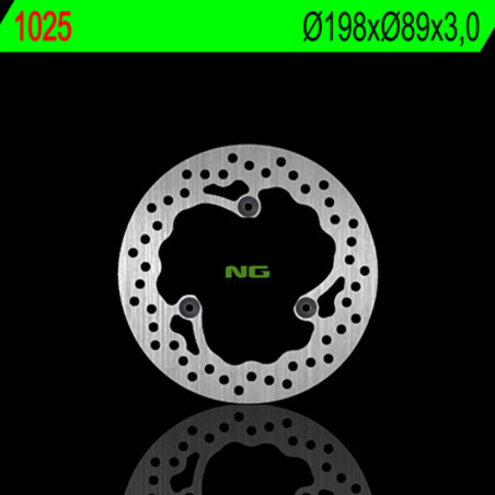 Disco de freno NG BRAKES redondo fijo para KTM SX 65, HUSQVARNA TC 65 y GAS GAS MC 65 de 1998 a 2027