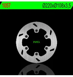 Disque de frein NG BRAKES rond fixe pour GAS GAS EC 125, EC 200, EC 250, EC 300, ECF 250 et FANTIC CABALLERO 125 de 1995 à 2020