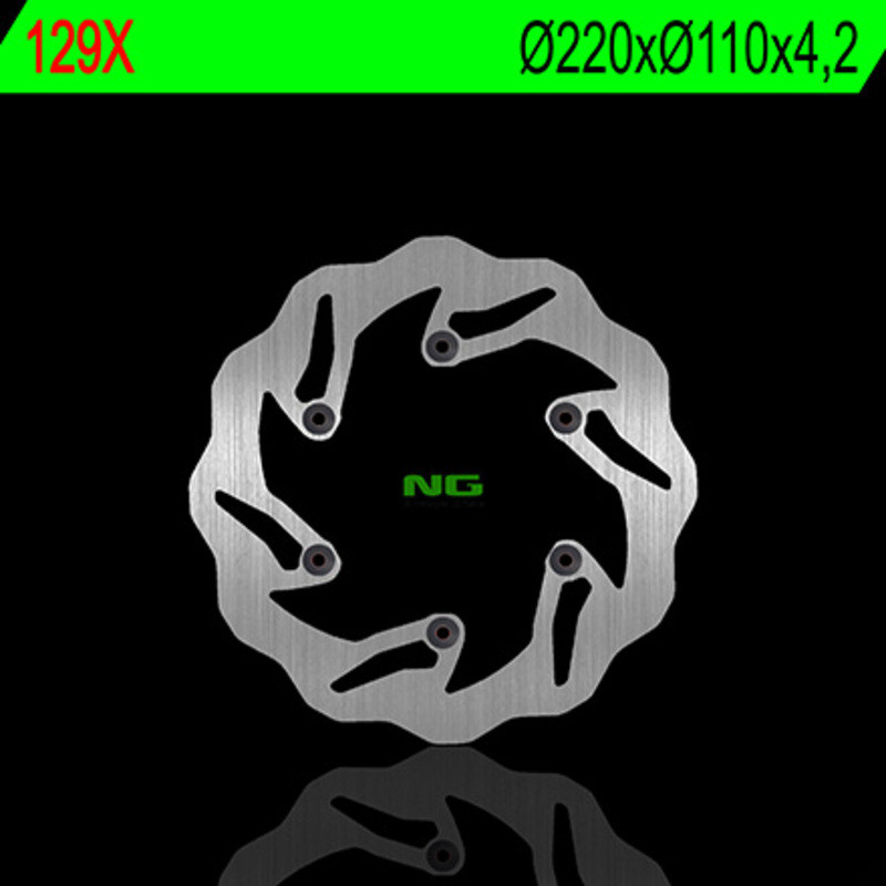 NG BRAKES Bremsscheibe Wave starr für GAS GAS MC 125, MC 85, MCF 250, MCF 450 und HUSABERG FC 501, FC 550, FC 600, FE 400