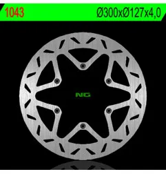 Disque de frein NG BRAKES rond fixe pour KTM ENDURO 690, LC4 620 ENDURO SUPER-COMP, LC4 640, LC4 640 ADVENTURE R, RALLY 450