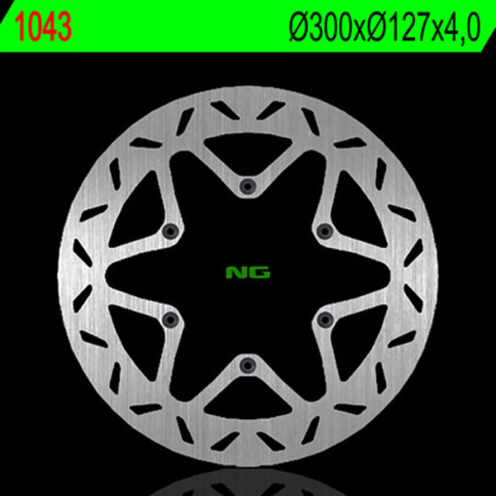 NG BRAKES Round Fixed Brake Disc for KTM ENDURO 690, LC4 620 ENDURO SUPER-COMP, LC4 640, LC4 640 ADVENTURE R, RALLY 450