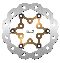 Disque de frein Oversize NG BRAKES pétale flottant pour HONDA CRF 50, CRM 75 de 1989 à 2027