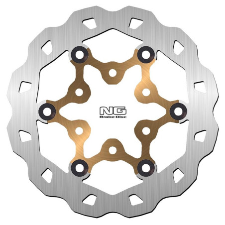 Disco de freno sobredimensionado NG BRAKES ondulado flotante para HONDA CRF 50, CRM 75 de 1989 a 2027